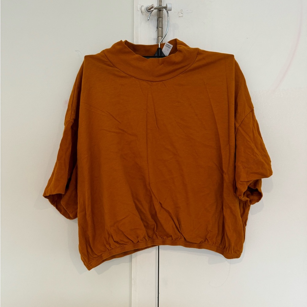 Alo Baggy Tee w Cropped cinched waist
